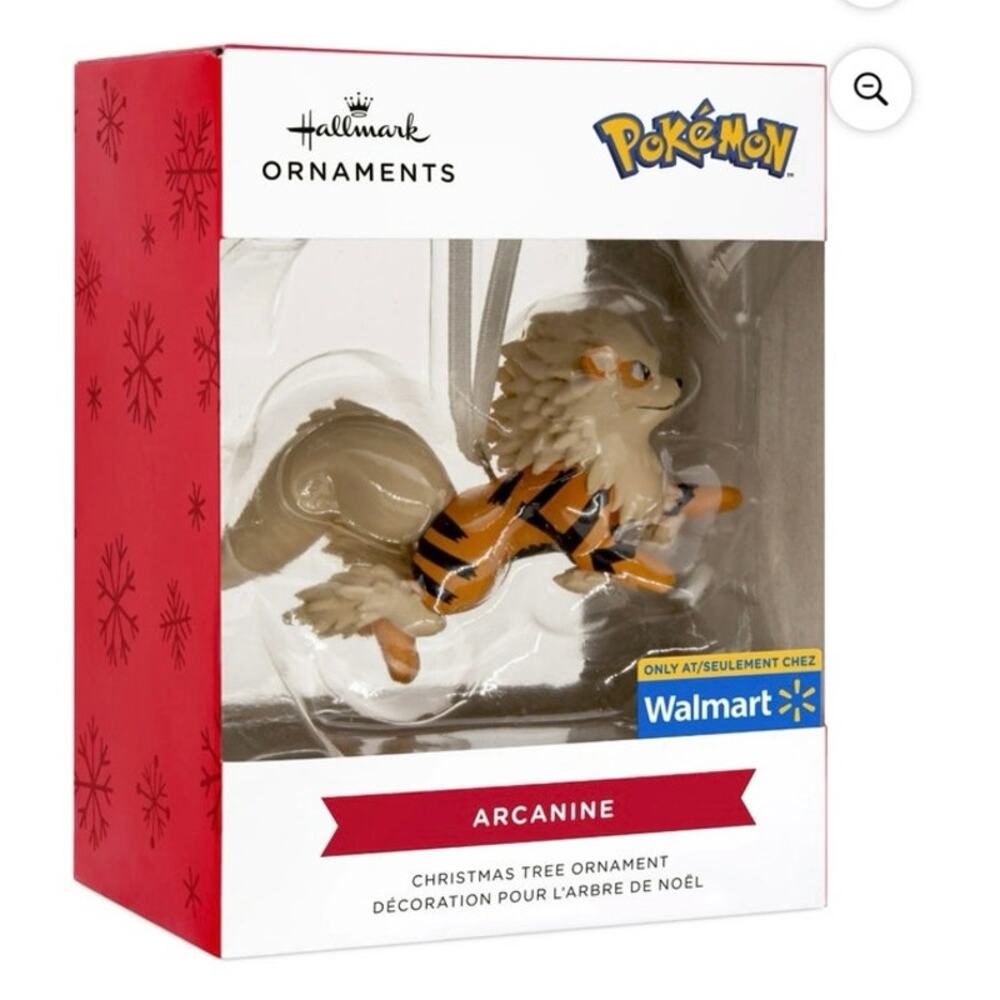Hallmark Christmas Ornament (Pokémon Arcanine), NEW IN BOX